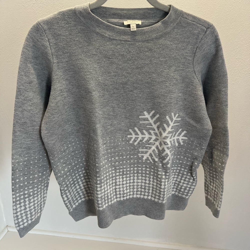 Talbots: Snowflake Sweater
